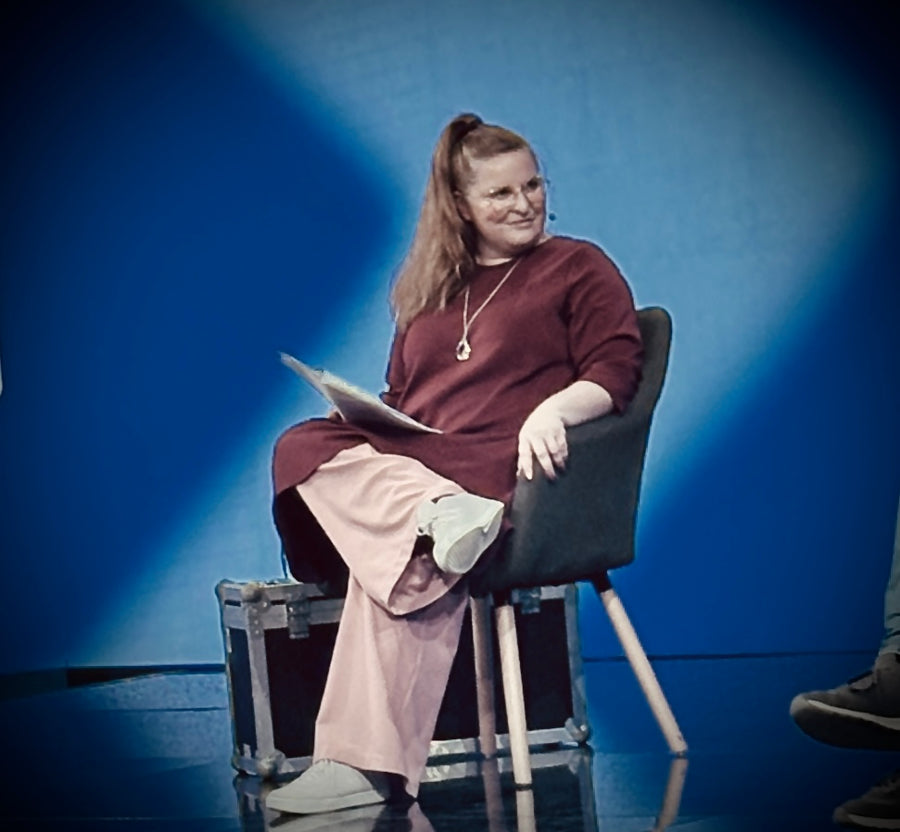 Kim Seidler auf der Bühne