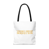 "Real Leaders Share Credit" – Tote Bag über Leadership & Verantwortung