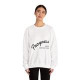 "Progress Over Perfection" – Crewneck Sweatshirt über Klarheit & Wachstum