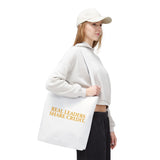 "Real Leaders Share Credit" – Tote Bag über Leadership & Verantwortung