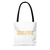 "Real Leaders Share Credit" – Tote Bag über Leadership & Verantwortung