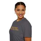 "Power Was Never Neutral" – Statement T-Shirt über Macht & Verantwortung