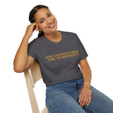 "Who Defines Power? Time to Rewrite It." – Statement T-Shirt über Macht & Selbstbestimmung