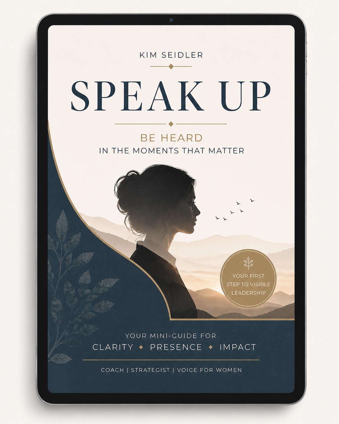 Guide SPEAK UP Kim Seidler 