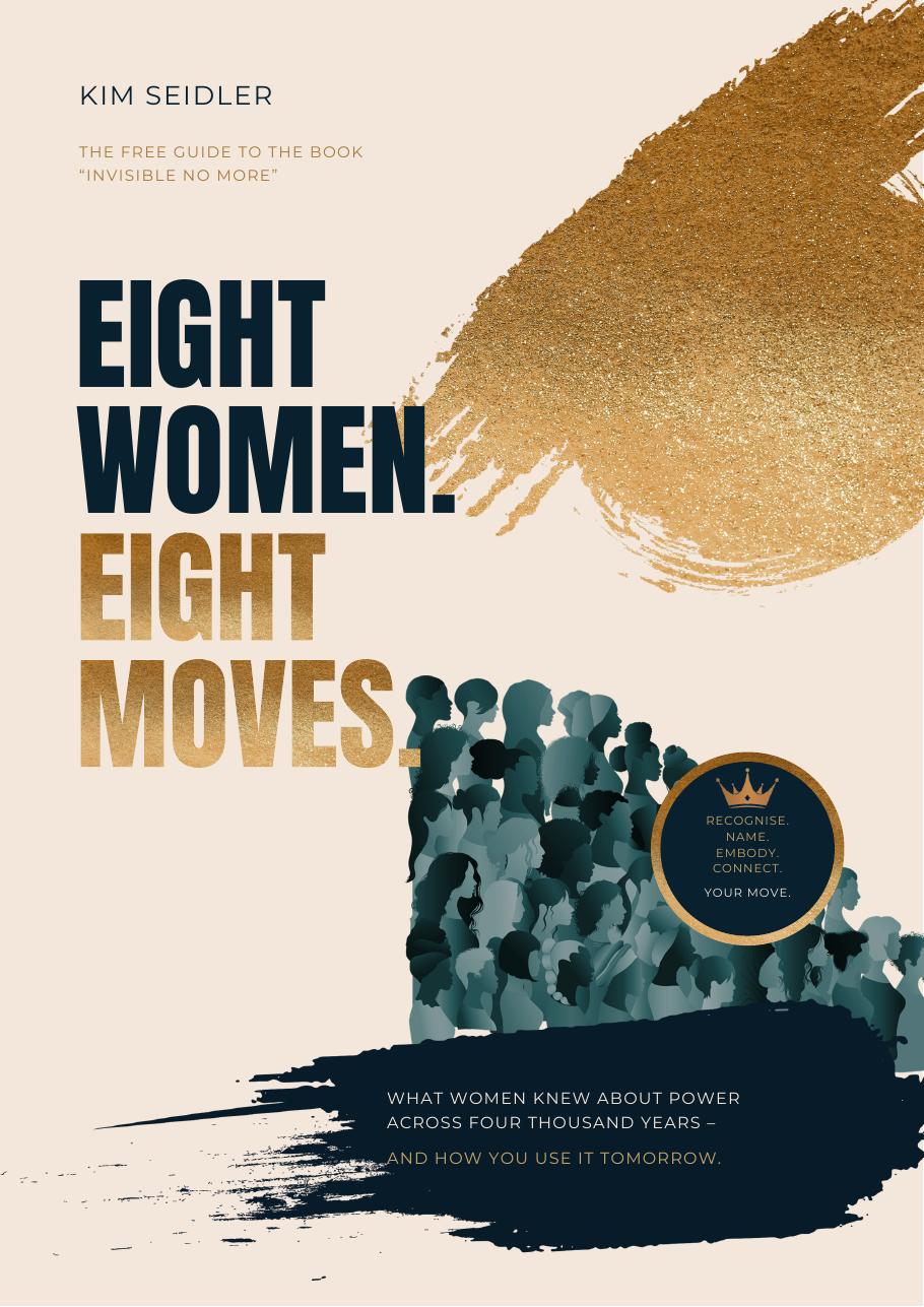 Cover of the free guide: Eight Women. Eight Moves., by Kim Seidler